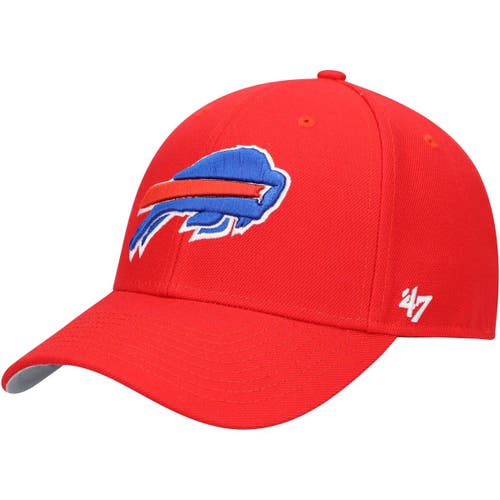 '47 Men's '47 Red Buffalo Bills Team MVP Adjustable Hat 