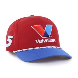 '47 Men's '47 Red Kyle Larson Driver Hitch Rope brrr° Adjustable Hat 