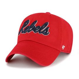 '47 Men's '47 Red Ole Miss Rebels Clean Up Adjustable Hat 