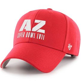 '47 Men's '47 Red Super Bowl LVII MVP Script Adjustable Hat 