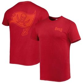 '47 Men's '47 Red Tampa Bay Buccaneers Fast Track Tonal Highlight T-Shirt 