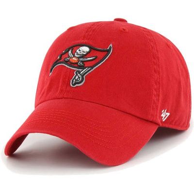 '47 Men's '47 Red Tampa Bay Buccaneers Franchise Logo Fitted Hat 