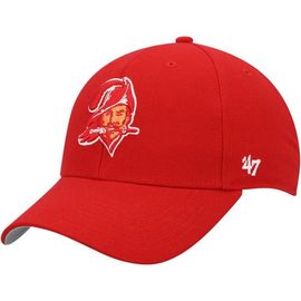 '47 Men's '47 Red Tampa Bay Buccaneers MVP Adjustable Hat 