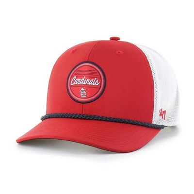 '47 Men's '47 Red/White St. Louis Cardinals Fairway Trucker Adjustable Hat 