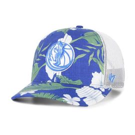 '47 Men's '47 Royal Dallas Mavericks Beach Side Trucker Adjustable Hat 