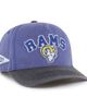 '47 Men's '47 Royal Los Angeles Rams Calderwood Well Worn Hitch Adjustable Hat  - 1