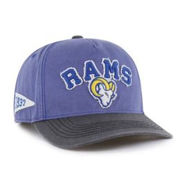 '47 Men's '47 Royal Los Angeles Rams Calderwood Well Worn Hitch Adjustable Hat 