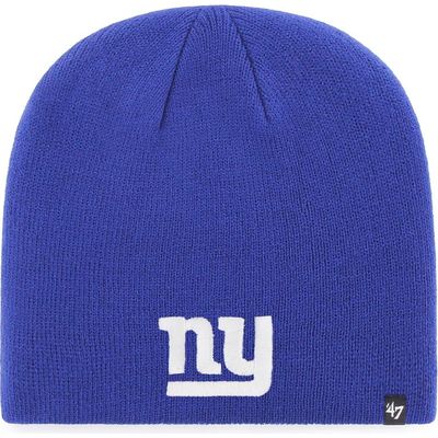 '47 Men's '47 Royal New York Giants Primary Logo Knit Beanie 
