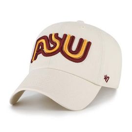 '47 Men's '47 Sand Arizona State Sun Devils Vault Clean Up Adjustable Hat 