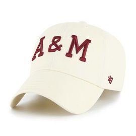 '47 Men's '47 Sand Texas A&M Aggies Clean Up Adjustable Hat 