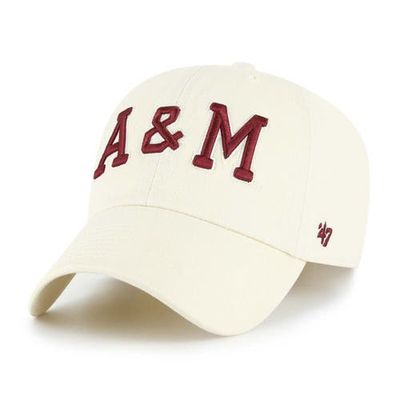 '47 Men's '47 Sand Texas A&M Aggies Clean Up Adjustable Hat 