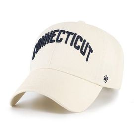 '47 Men's '47 Sand UConn Huskies Vault Clean Up Adjustable Hat 