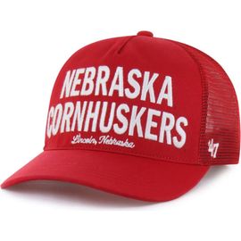 '47 Men's '47 Scarlet Nebraska Huskers Contemporary Hitch Trucker Adjustable Hat 