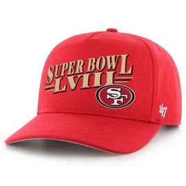 '47 Men's '47 Scarlet San Francisco 49ers Super Bowl LVIII Hitch Adjustable Hat 
