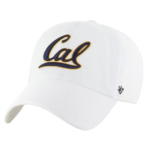 '47 Men's '47 White Cal Bears Clean Up Adjustable Hat 