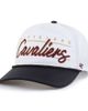 '47 Men's '47 White Cleveland Cavaliers brrr° Condor Two-Tone Hitch Rope Adjustable Hat  - 1
