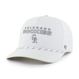 '47 Men's '47 White Colorado Rockies Forward Vault Hitch Adjustable Hat 