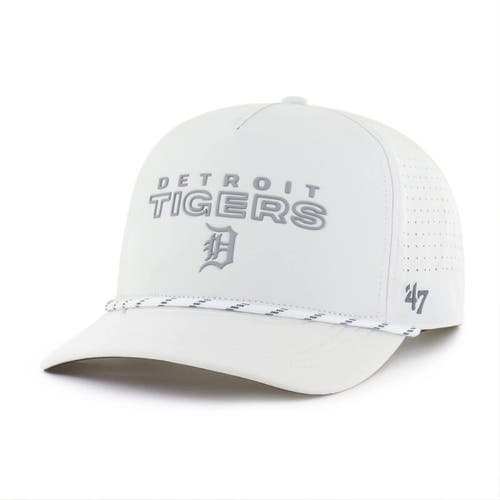 '47 Men's '47 White Detroit Tigers Forward Vault Hitch Adjustable Hat 