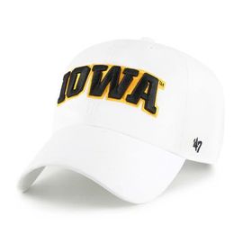 '47 Men's '47 White Iowa Hawkeyes Clean Up Adjustable Hat 