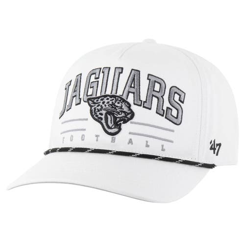 '47 Men's '47 White Jacksonville Jaguars Roscoe Speckle Adjustable Hat 