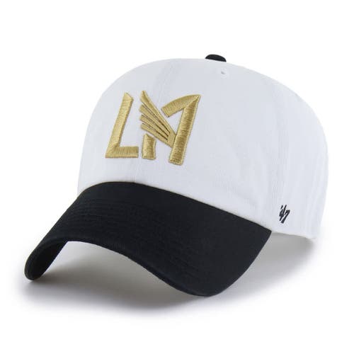 '47 Men's '47 White LAFC Two-Tone Clean Up Adjustable Hat 