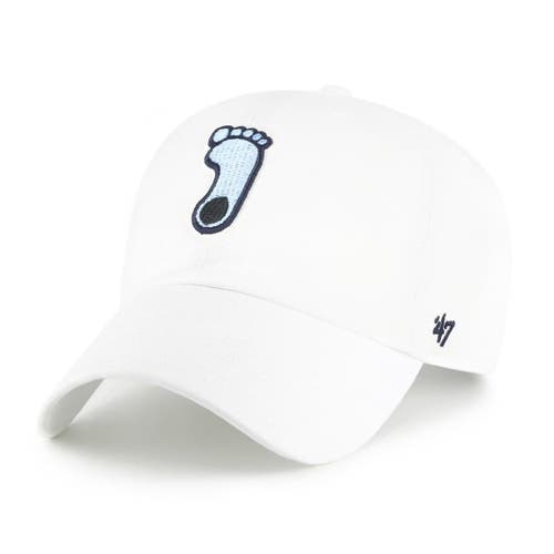 '47 Men's '47 White North Carolina Tar Heels Clean Up Adjustable Hat 