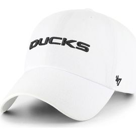 '47 Men's '47 White Oregon Ducks Clean Up Adjustable Hat 