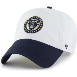'47 Men's '47 White Philadelphia Union Two-Tone Clean Up Adjustable Hat 