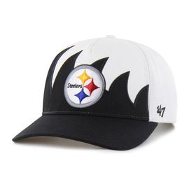 '47 Men's '47 White Pittsburgh Steelers Jagged Hitch Adjustable Hat 