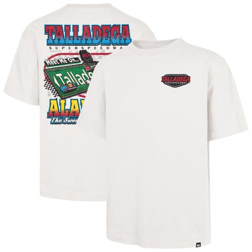 '47 Men's '47 White Talladega Superspeedway Backer T-Shirt 