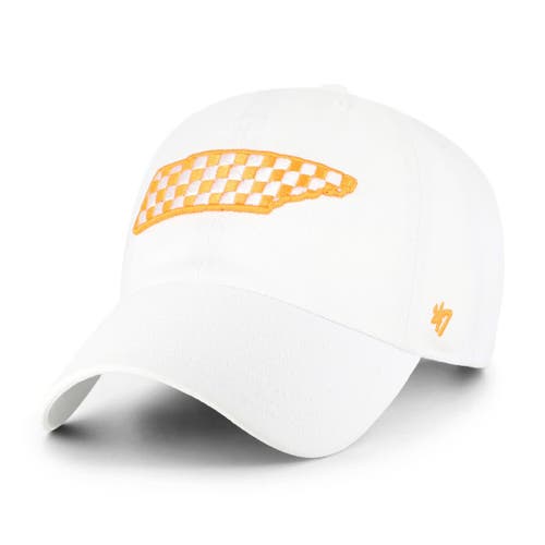 '47 Men's '47 White Tennessee Volunteers Clean Up Adjustable Hat 