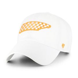 '47 Men's '47 White Tennessee Volunteers Clean Up Adjustable Hat 