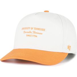 '47 Men's '47 White Tennessee Volunteers Contemporary Basics Two-Tone Hitch Adjustable Hat 