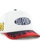 '47 Men's '47 White/Red Jeff Gordon Flame Hitch Adjustable Hat  - 1