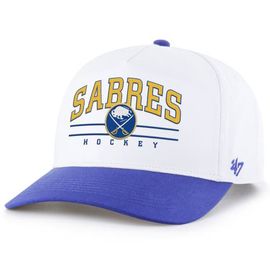 '47 Men's '47 White/Royal Buffalo Sabres Roscoe Two-Tone Hitch Adjustable Hat 