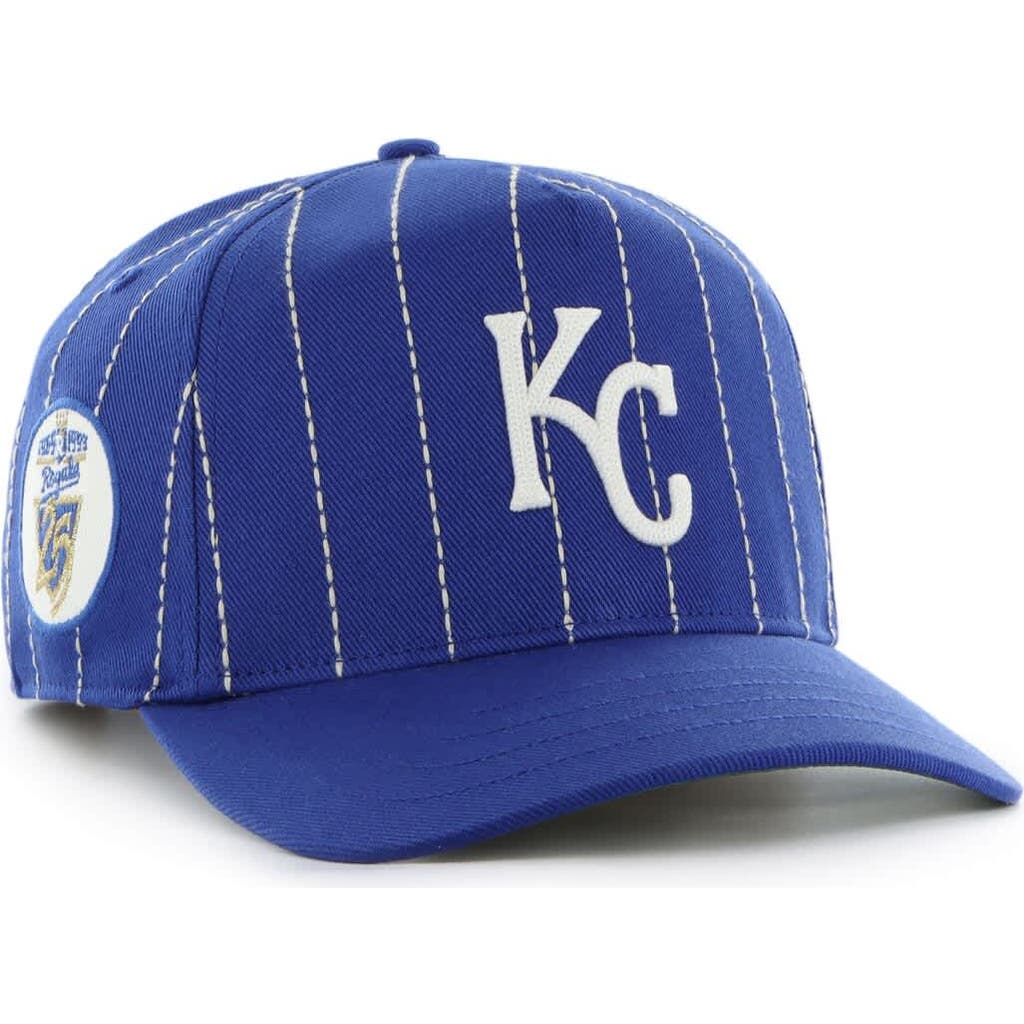 '47 Men's '47 x Rawlings Royal Kansas City Royals Pinstripe Hitch Adjustable Hat 