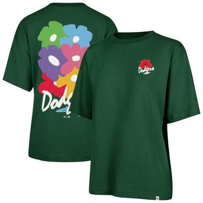 '47 Unisex '47  Dark Green Los Angeles Dodgers Gallery Foundation T-Shirt 