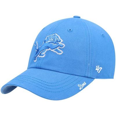 '47 Women's '47 Blue Detroit Lions Miata Clean Up Secondary Adjustable Hat 