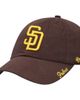 '47 Women's '47 Brown San Diego Padres Team Miata Clean Up Adjustable Hat  - 1