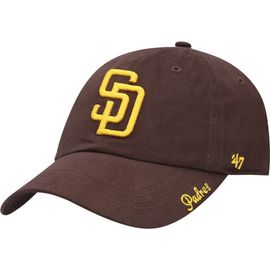 '47 Women's '47 Brown San Diego Padres Team Miata Clean Up Adjustable Hat 