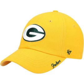 '47 Women's '47 Gold Green Bay Packers Miata Clean Up Secondary Adjustable Hat 