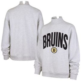 '47 Women's '47 Heather Gray Boston Bruins Subtle Muse Sweatshirt 