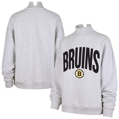 '47 Women's '47 Heather Gray Boston Bruins Subtle Muse Sweatshirt 
