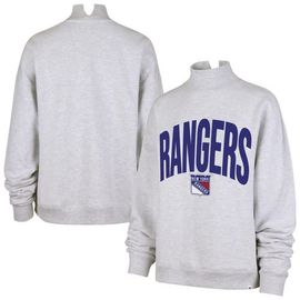 '47 Women's '47 Heather Gray New York Rangers Subtle Muse Sweatshirt 