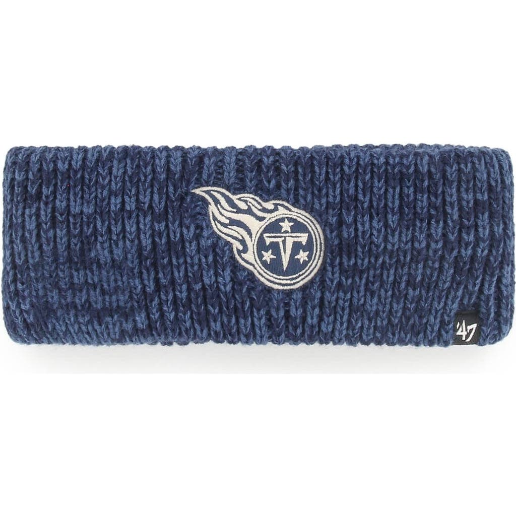 '47 Women's '47 Heathered Navy Tennessee Titans Team Meeko Headband