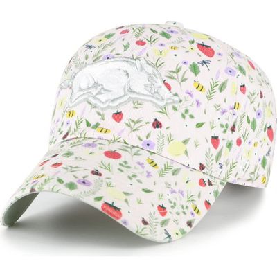 '47 Women's '47 Light Pink Arkansas Razorbacks Posey Clean Up Adjustable Hat 