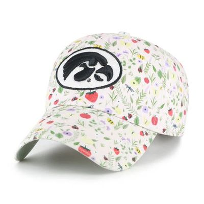 '47 Women's '47 Light Pink Iowa Hawkeyes Posey Clean Up Adjustable Hat 