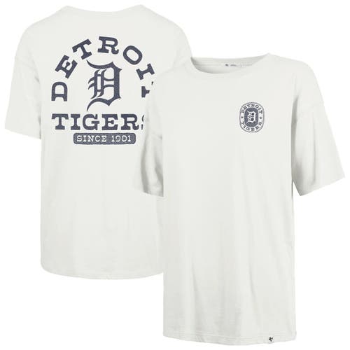 '47 Women's '47 Natural Detroit Tigers Back Canyon Sadie T-Shirt 