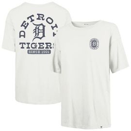 '47 Women's '47 Natural Detroit Tigers Back Canyon Sadie T-Shirt 