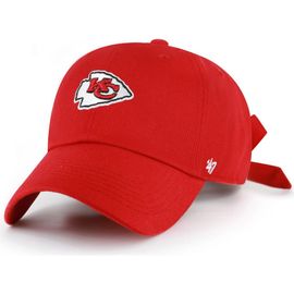 '47 Women's '47 Red Kansas City Chiefs Bow Back Clean Up Adjustable Hat 